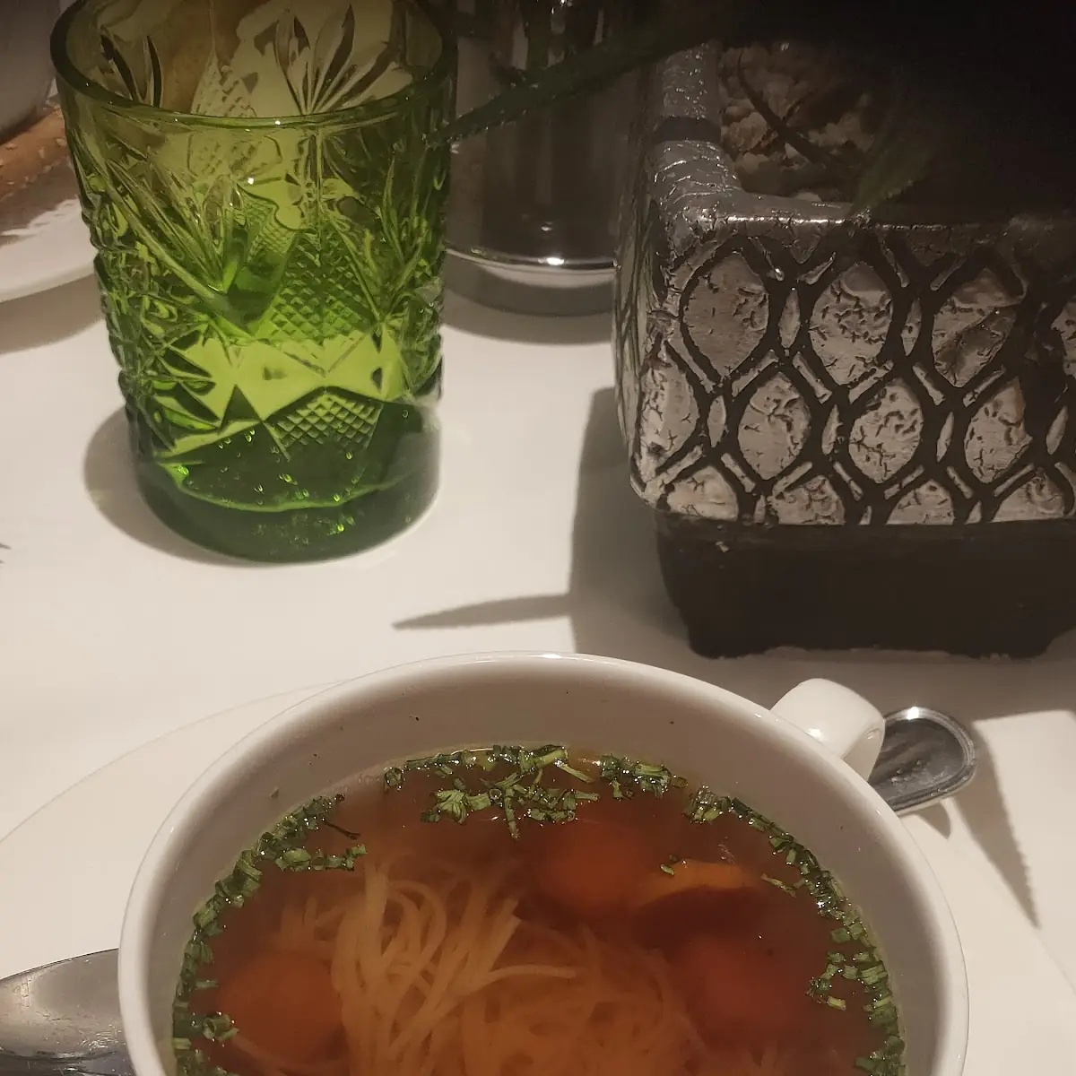 Nudelsuppe Beef Broth With Nodles