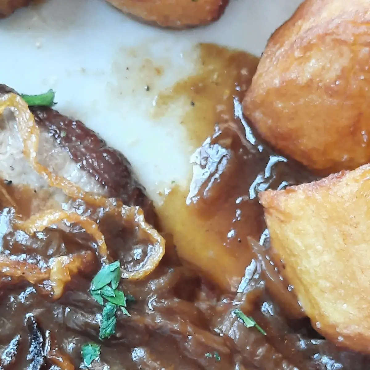 Zwiebelrostbraten