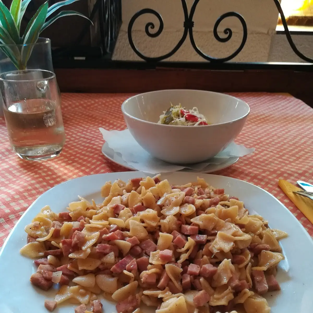 Schinkenfleckerl