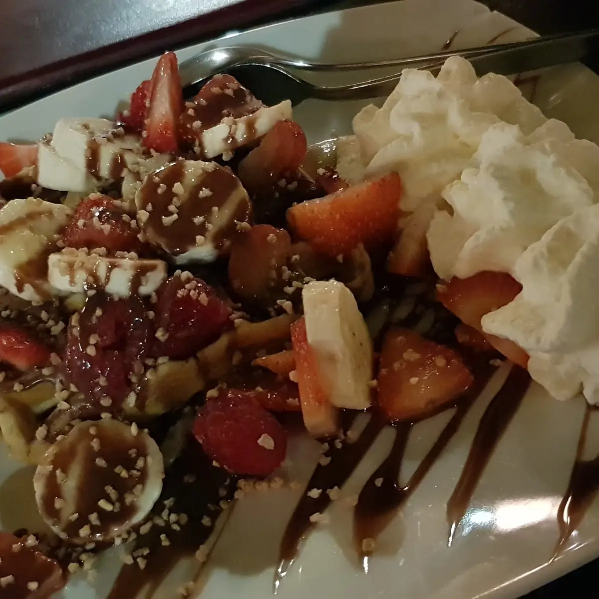 Frische Waffeln Mit Obst
