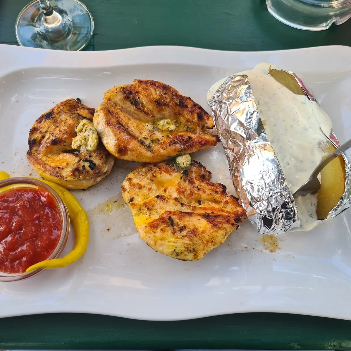Hühnerfilet Vom Grill