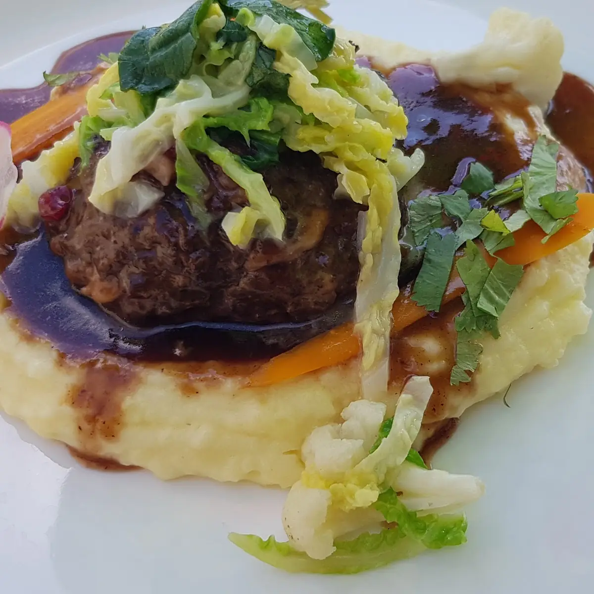 Rehbutterschnitzel Mit Erdäpfelpüreè