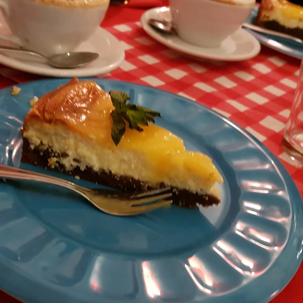 Hausgemachter Cheesecake