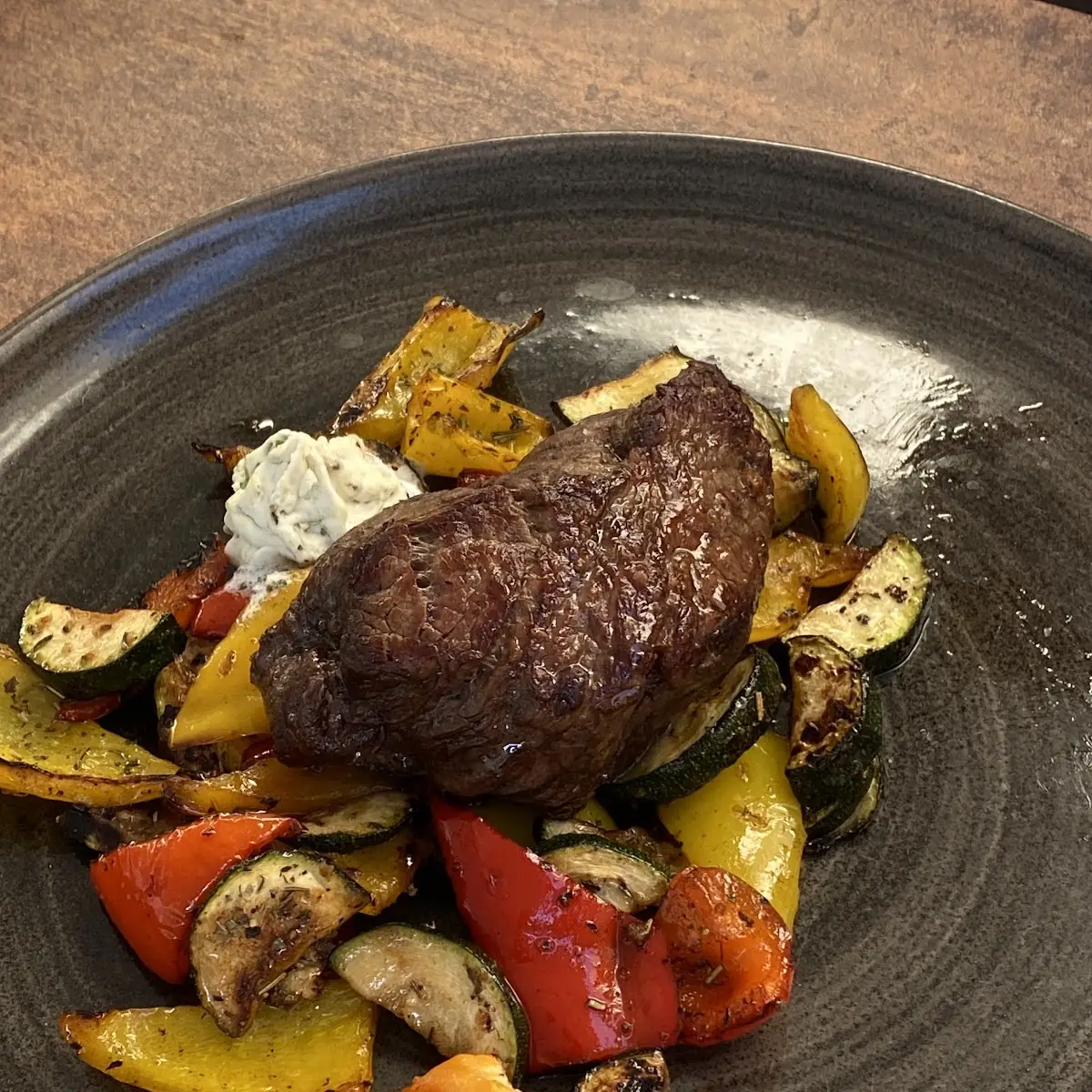 Steak Mit Beilage