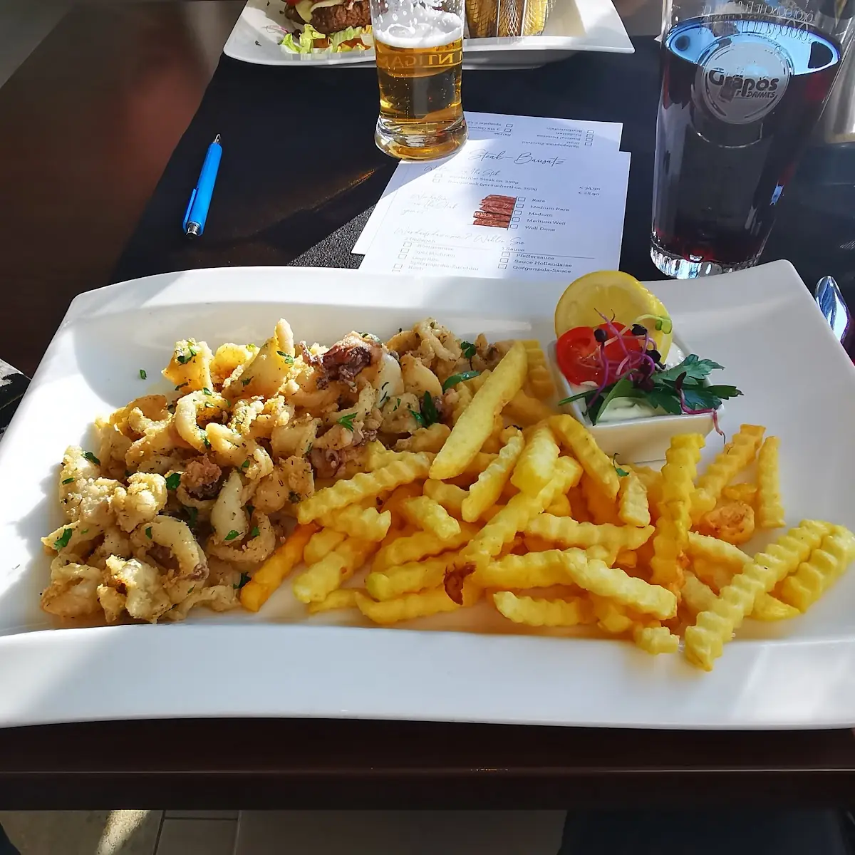 Calamari Frittiert
