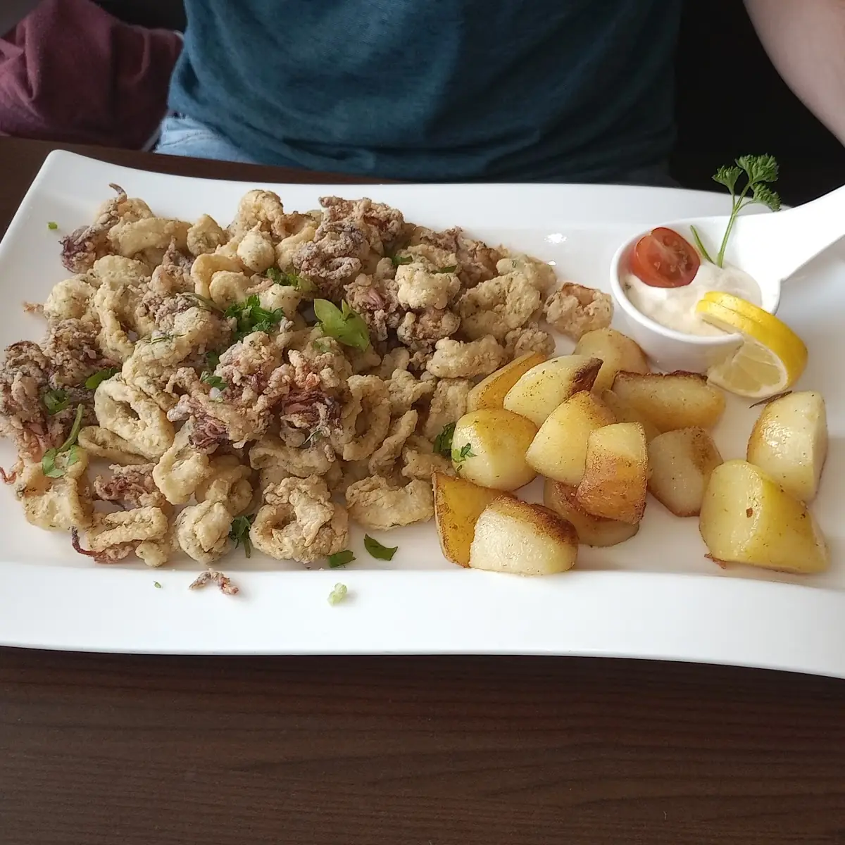 Gebratene Garnelen