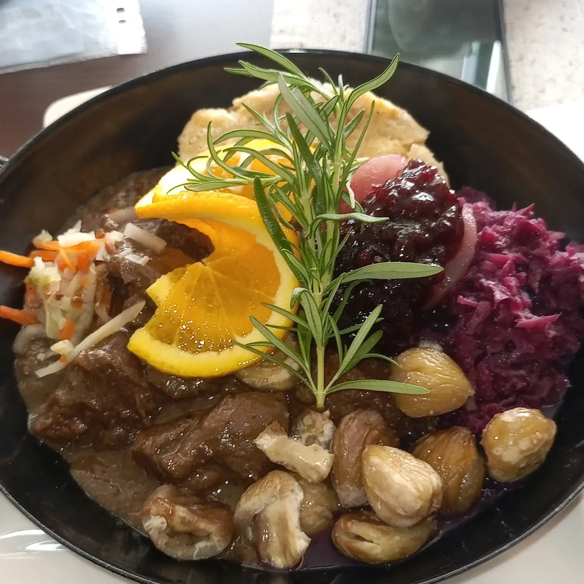 Hirschbraten