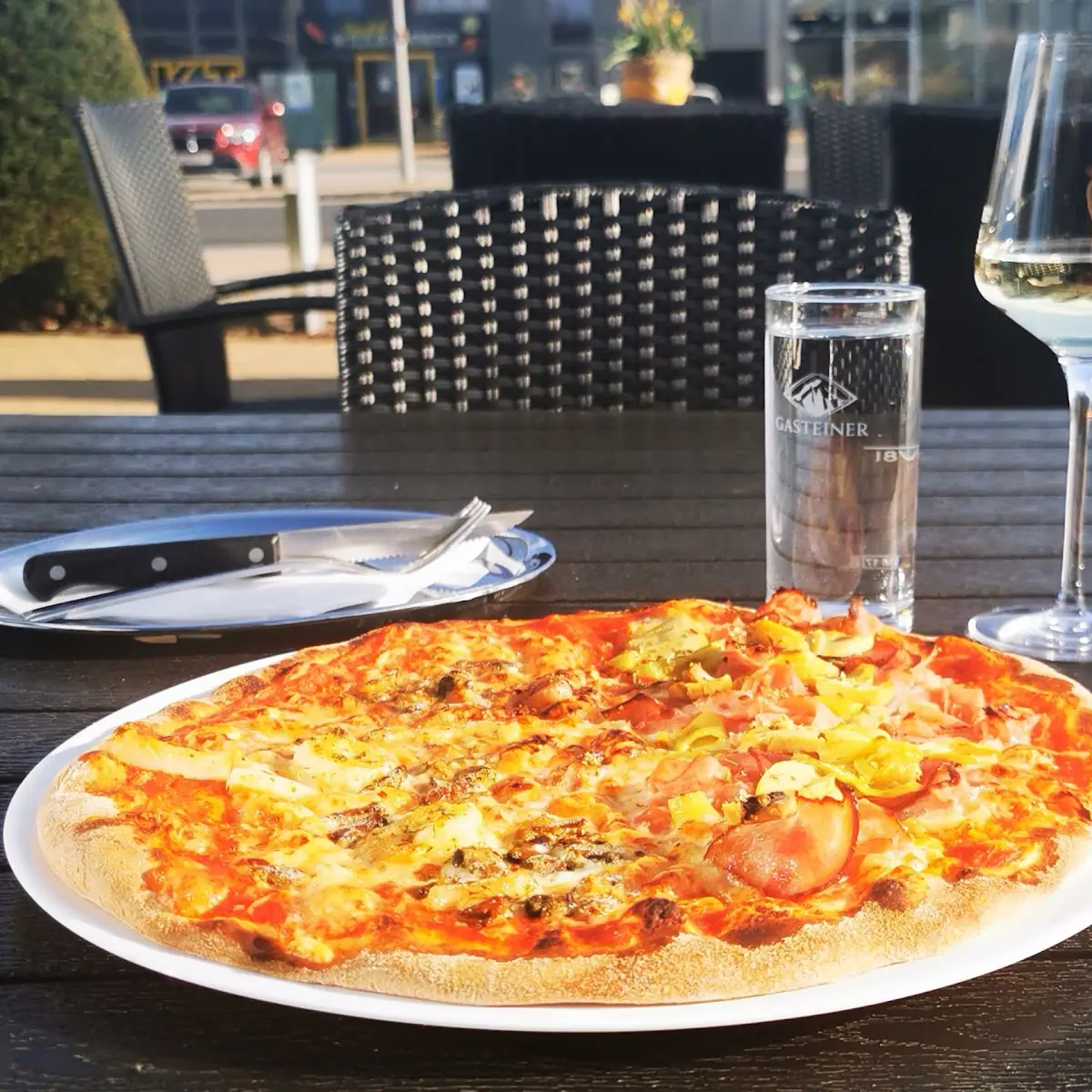 Pate Meeresfrüchte Pizza