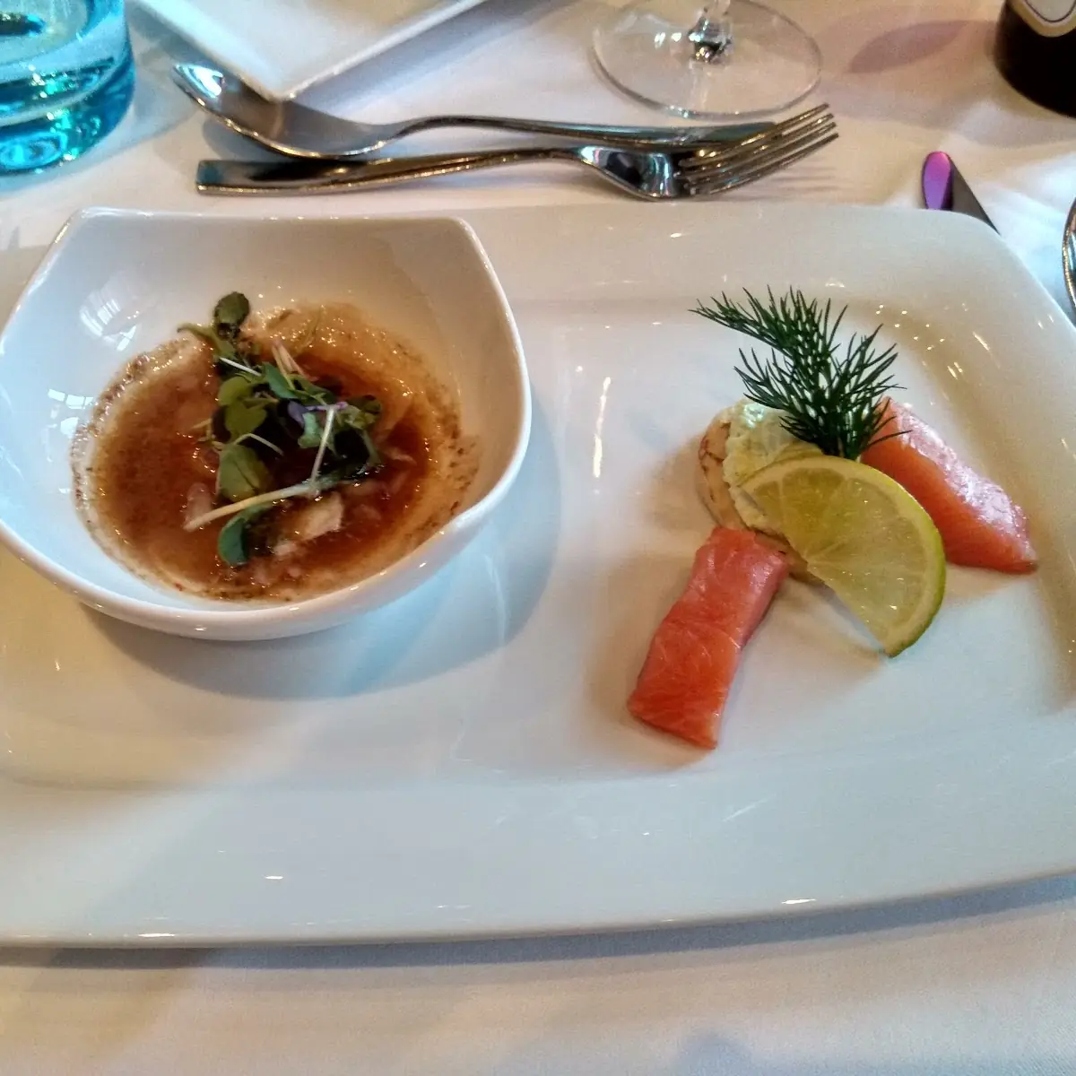 Kabeljau Carpaccio