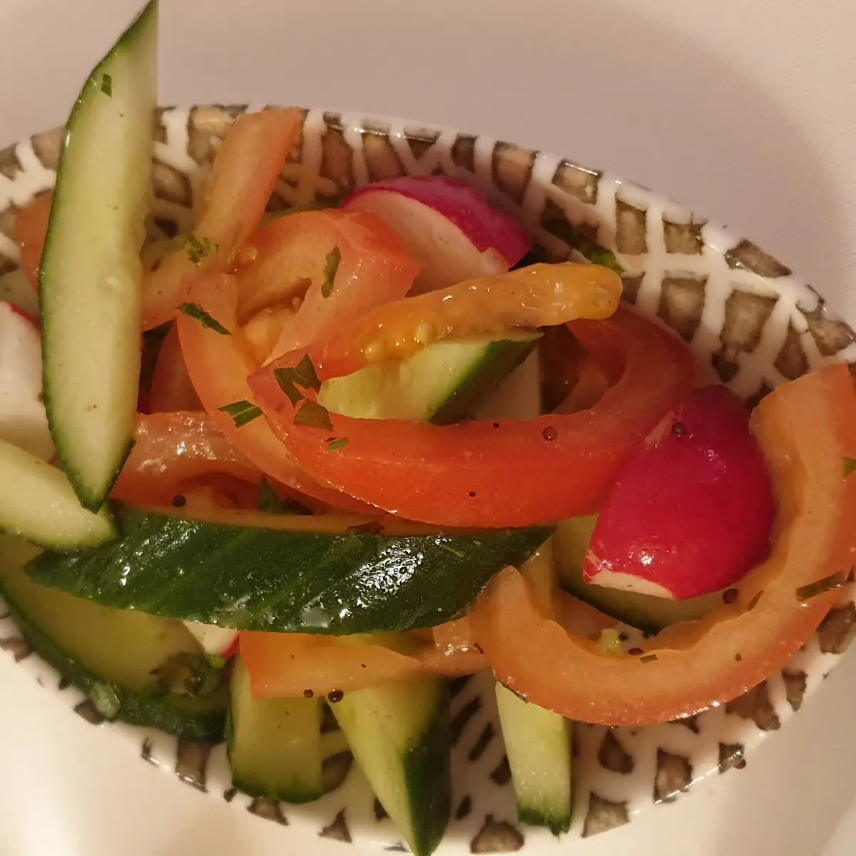 Beilagensalat Zum Menü
