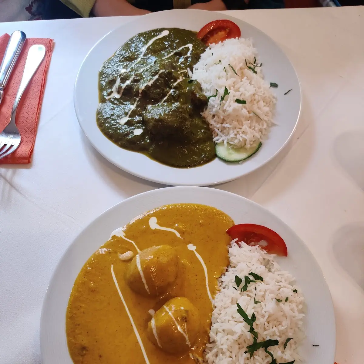 Butter Chicken Mittagsmenü