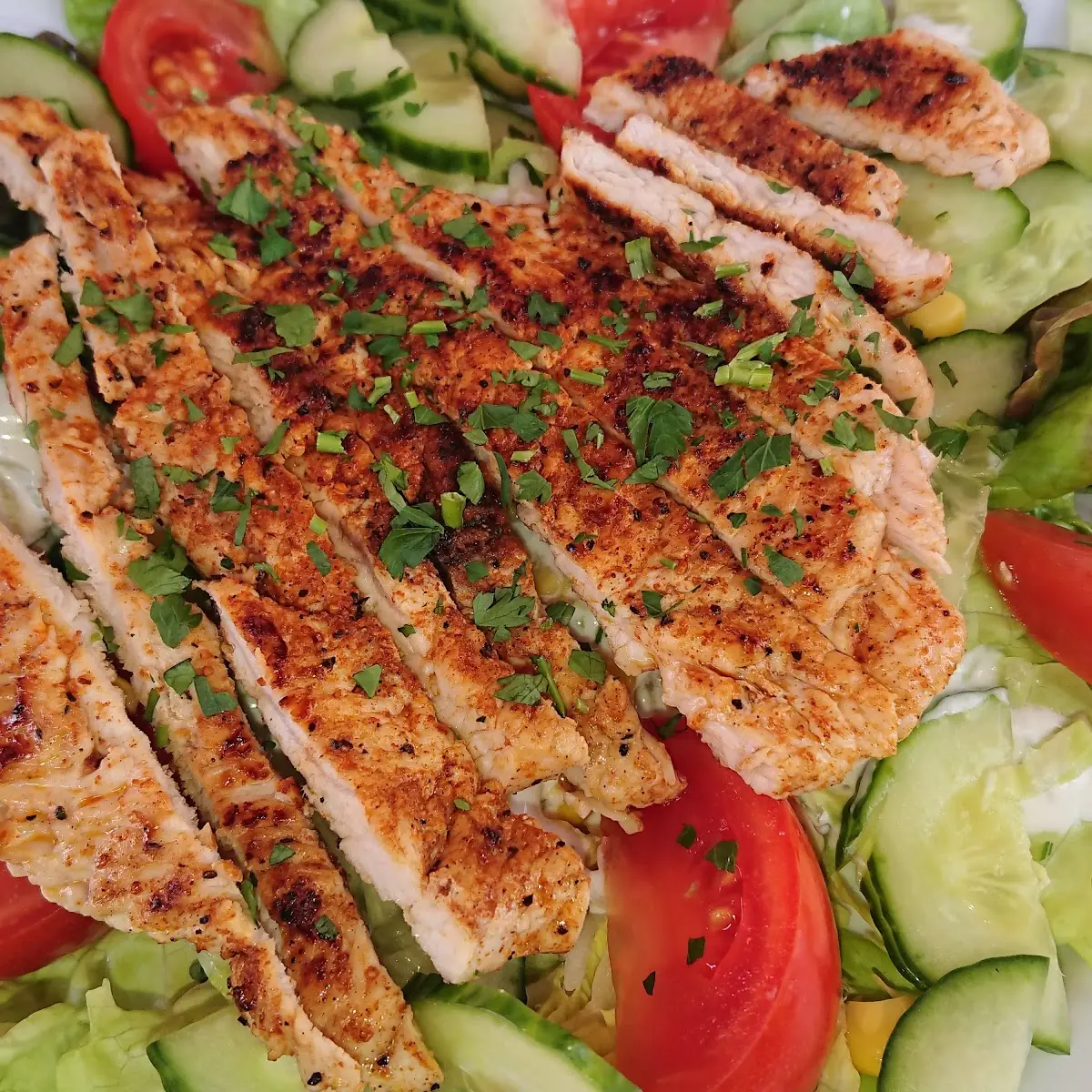 Putenstreifensalat