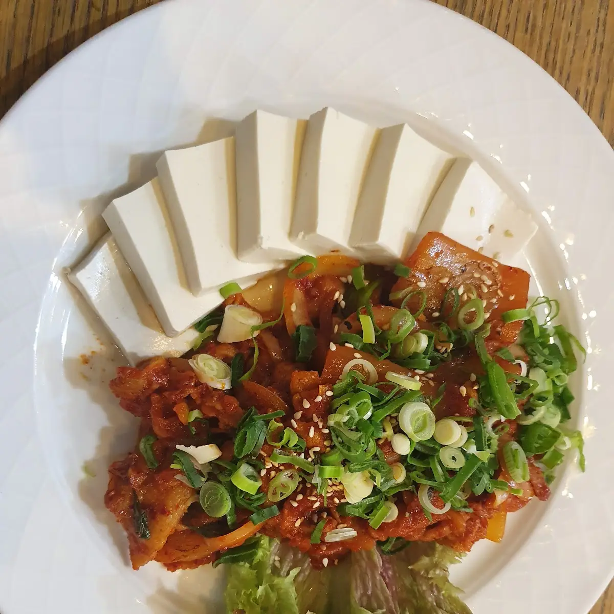 Tofu Mit Kimchi