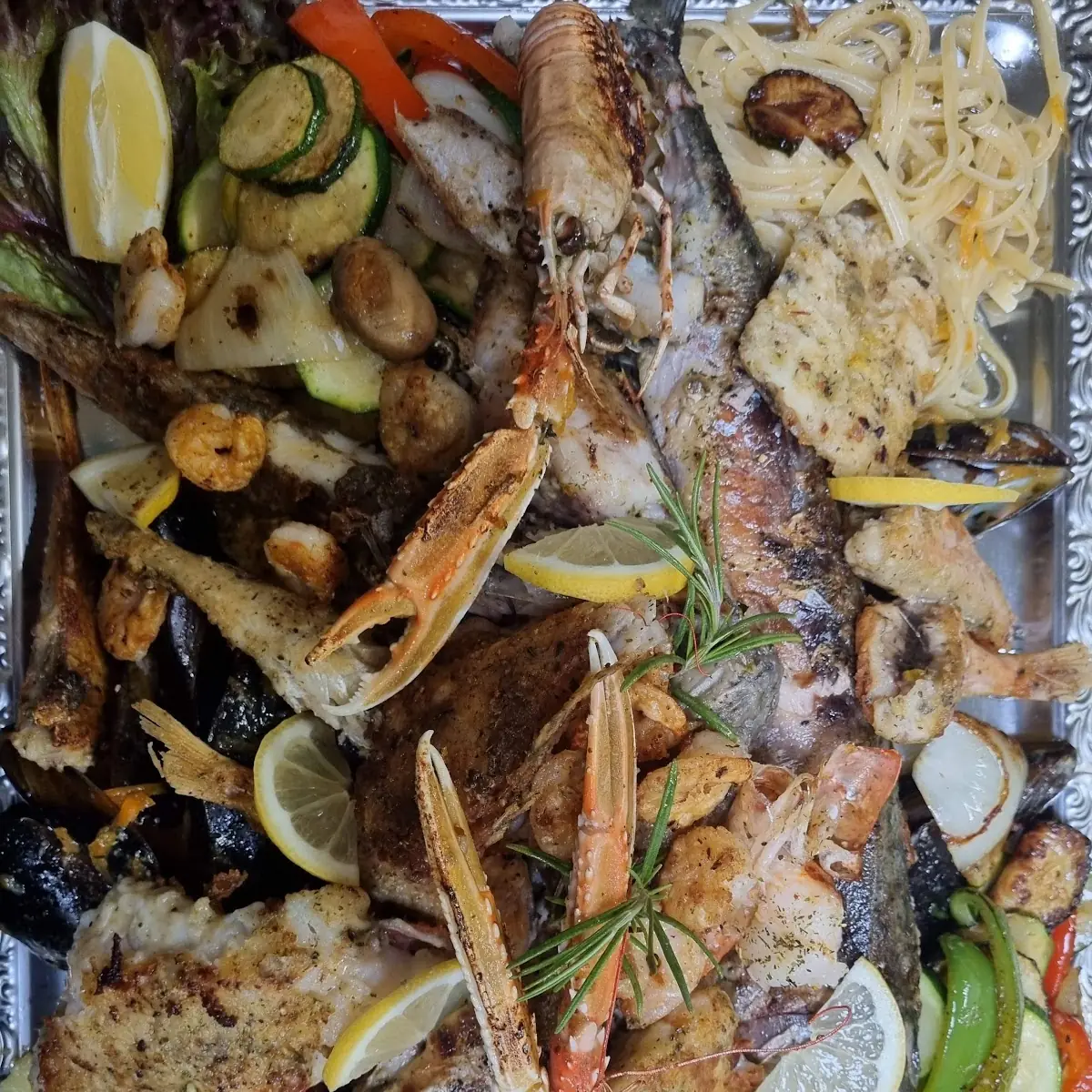 Fischplatte Alla Siciliana