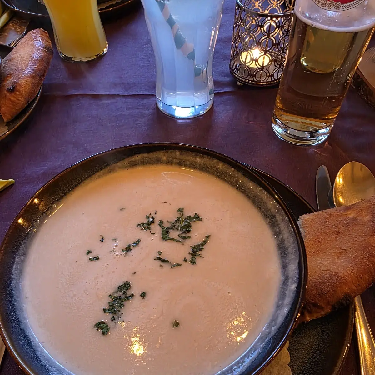 Knoblauchcremesuppe