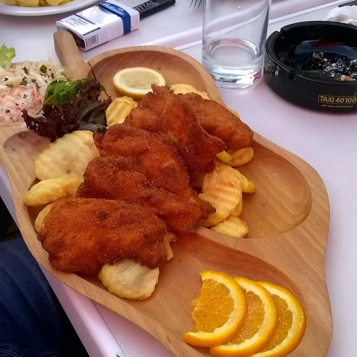 Backhuhn Ausgelöst