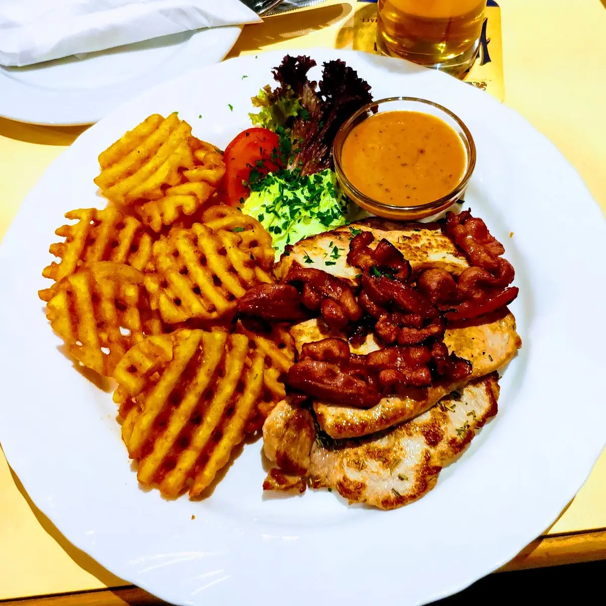 Holzfällerschnitzel