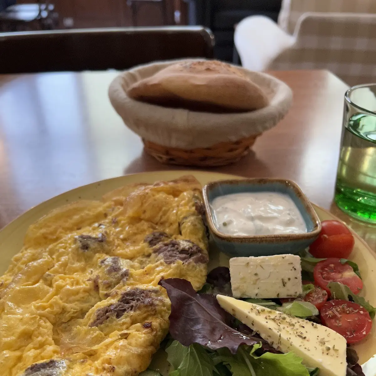 Merkur Spinat-käse Omelett