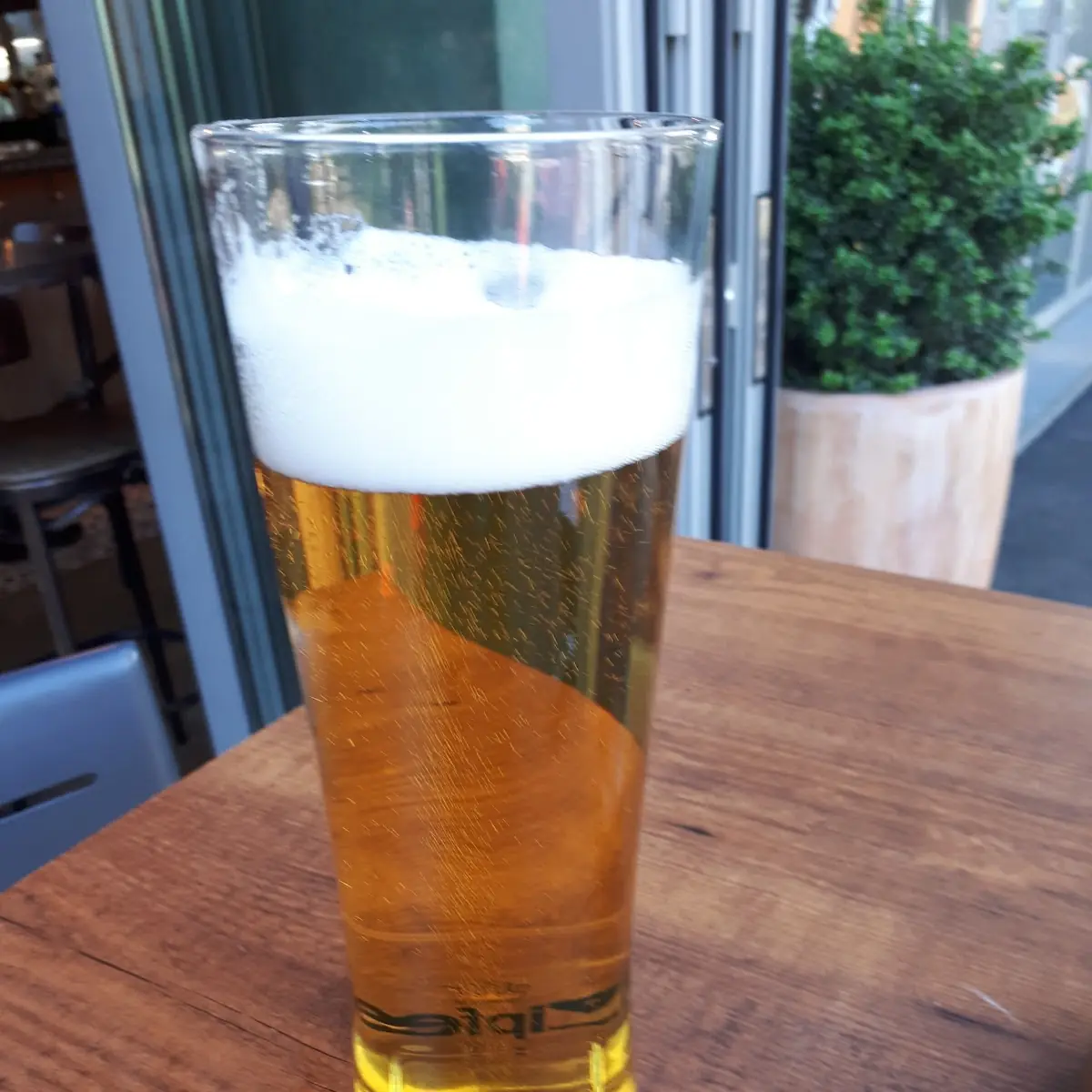 Ein Frühschoppen Bier