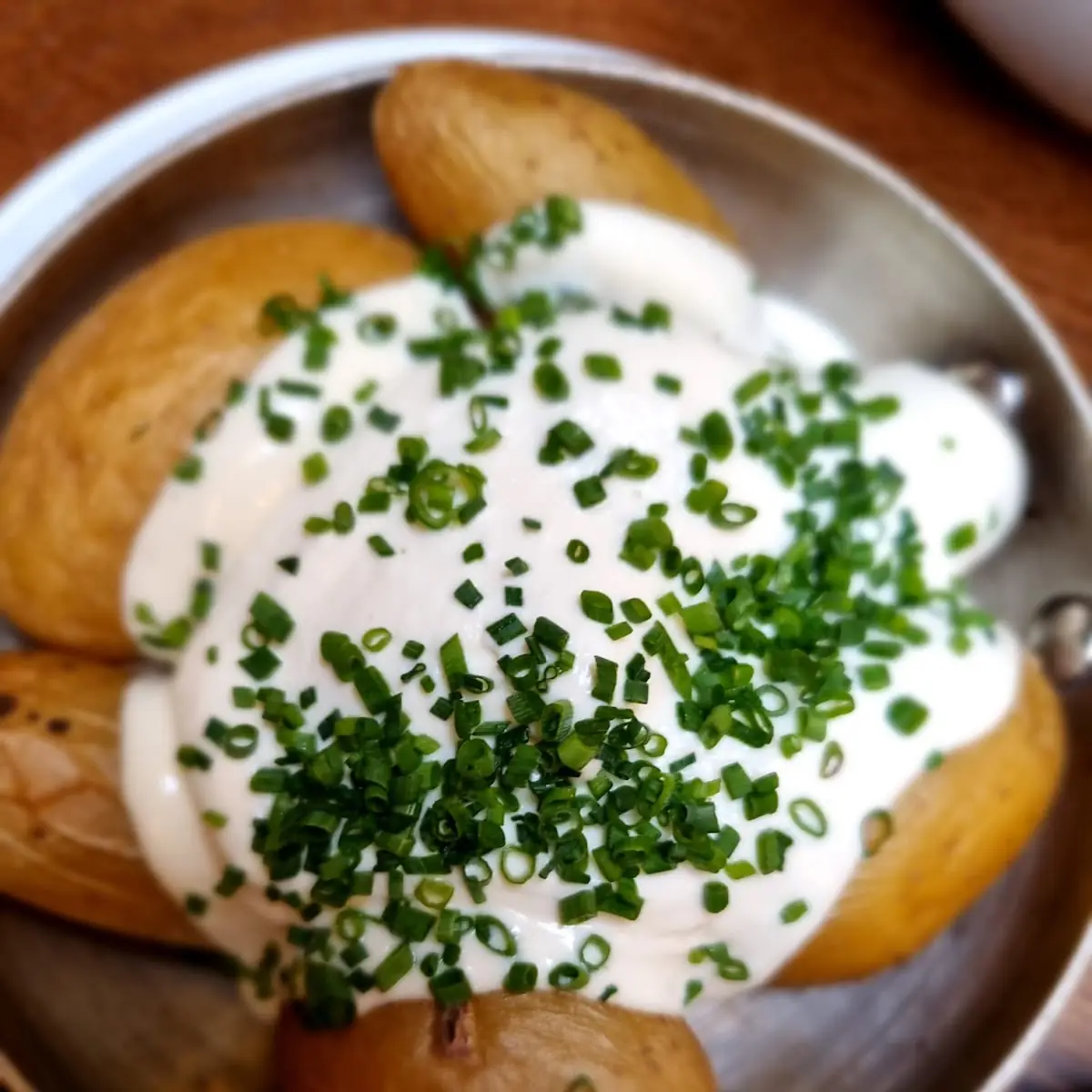 Ofenkartoffel Creme Fraiche
