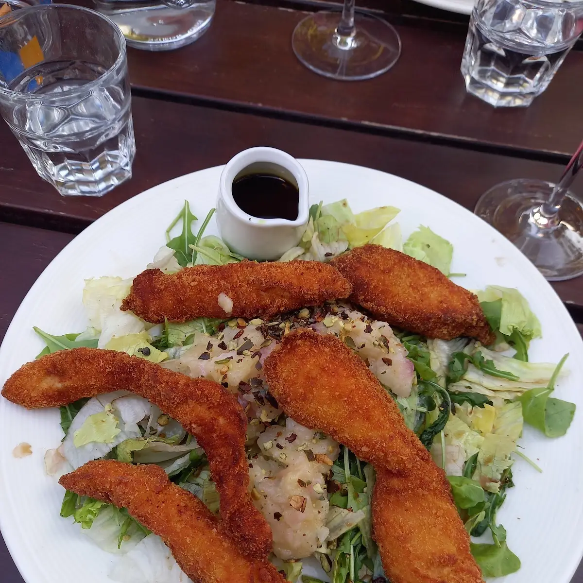 Backhendlsalat