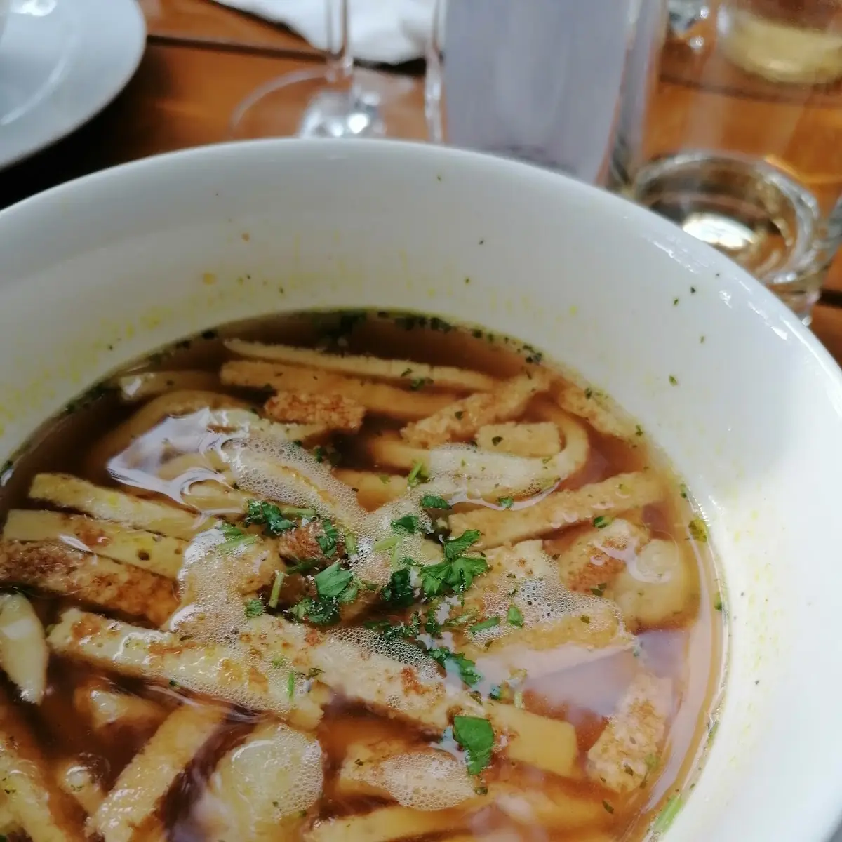 Frittaten Suppe Mit Gemüse