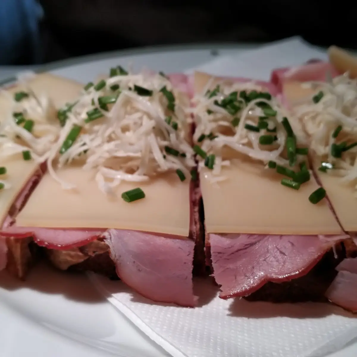 Saunaschinkenbrot