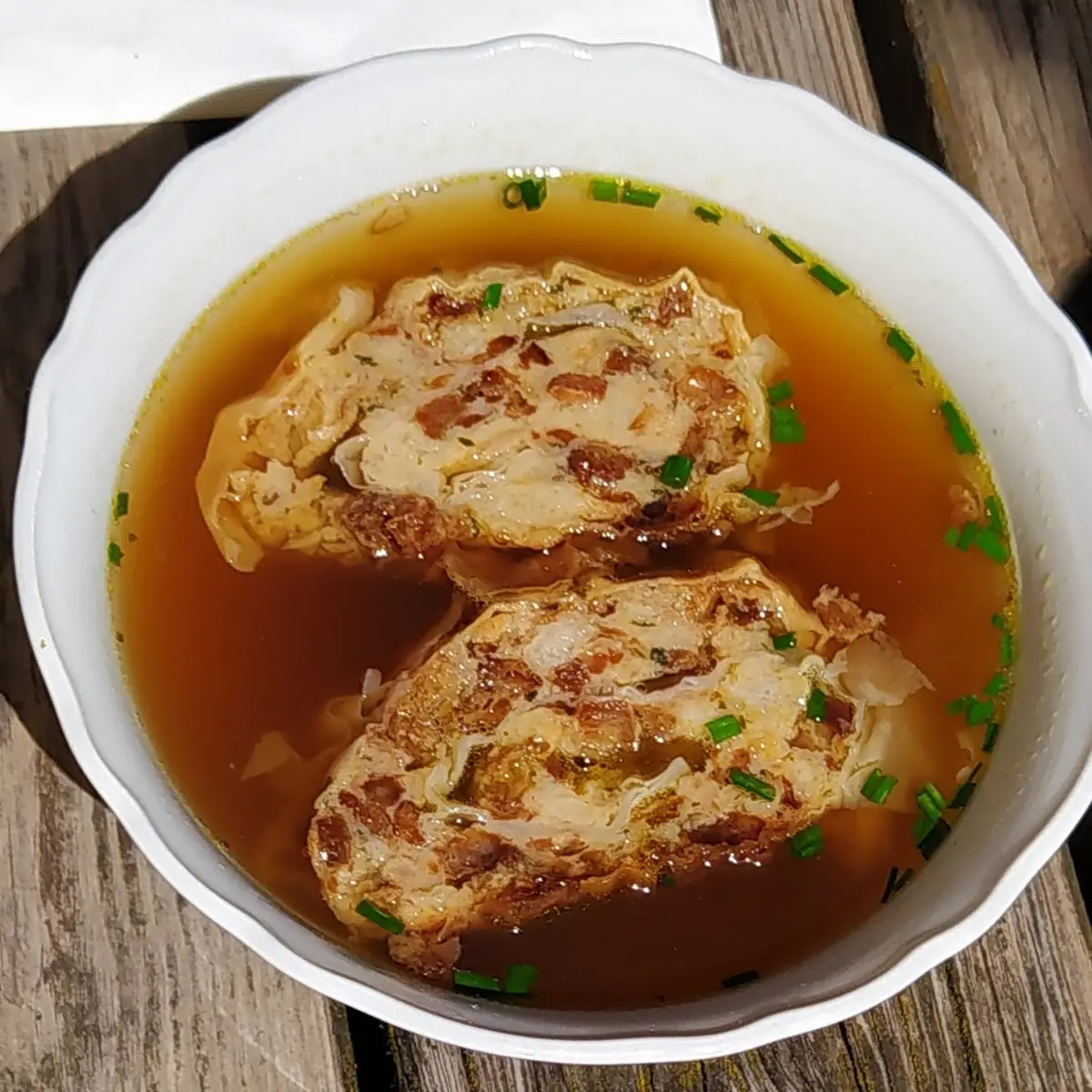 Krammelstrudelsuppe