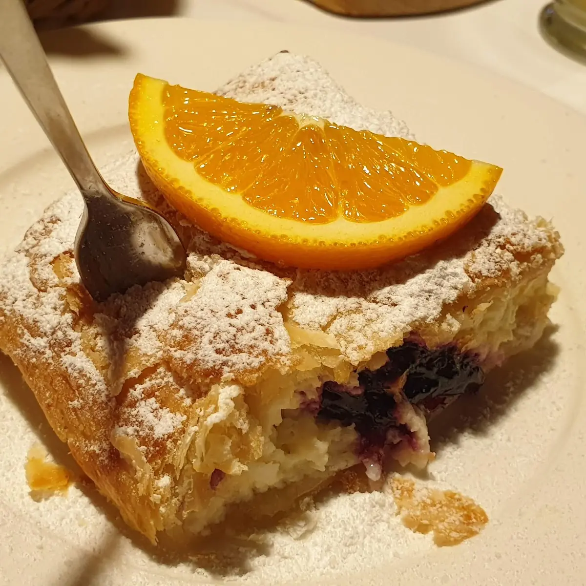 Topfenstrudel Mit Heidelbeeren