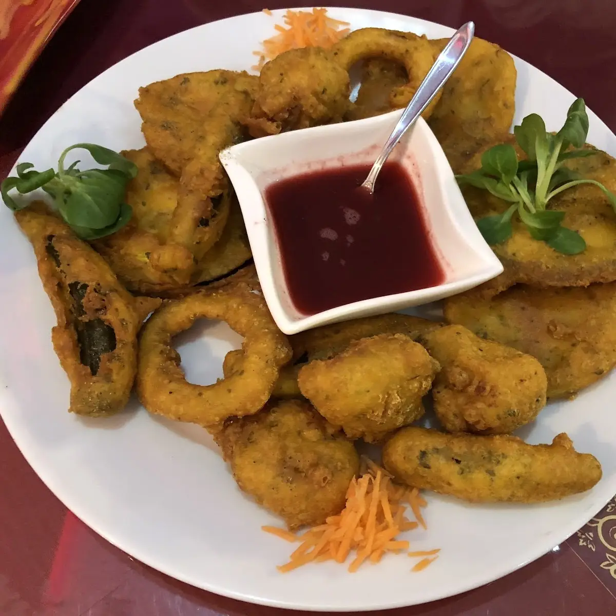 Pakora Platte