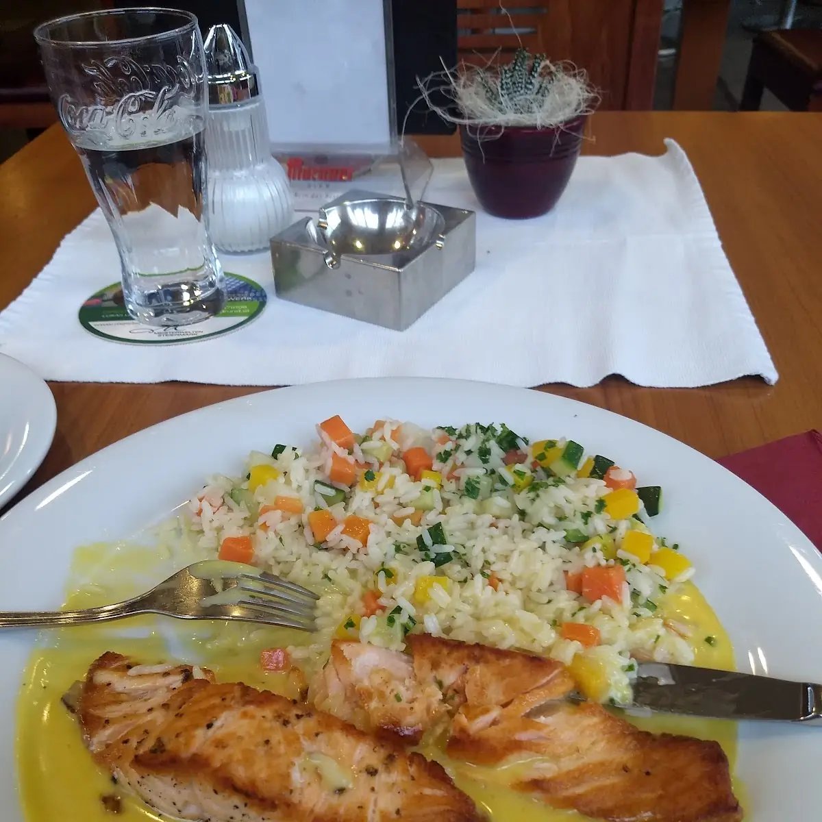 Lachssteak Vom Grill