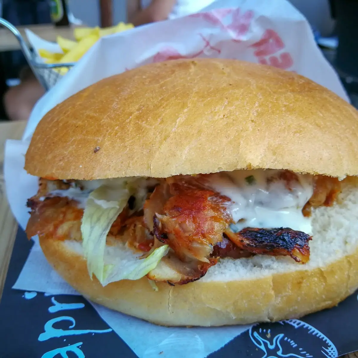 Kebab In Sandwich