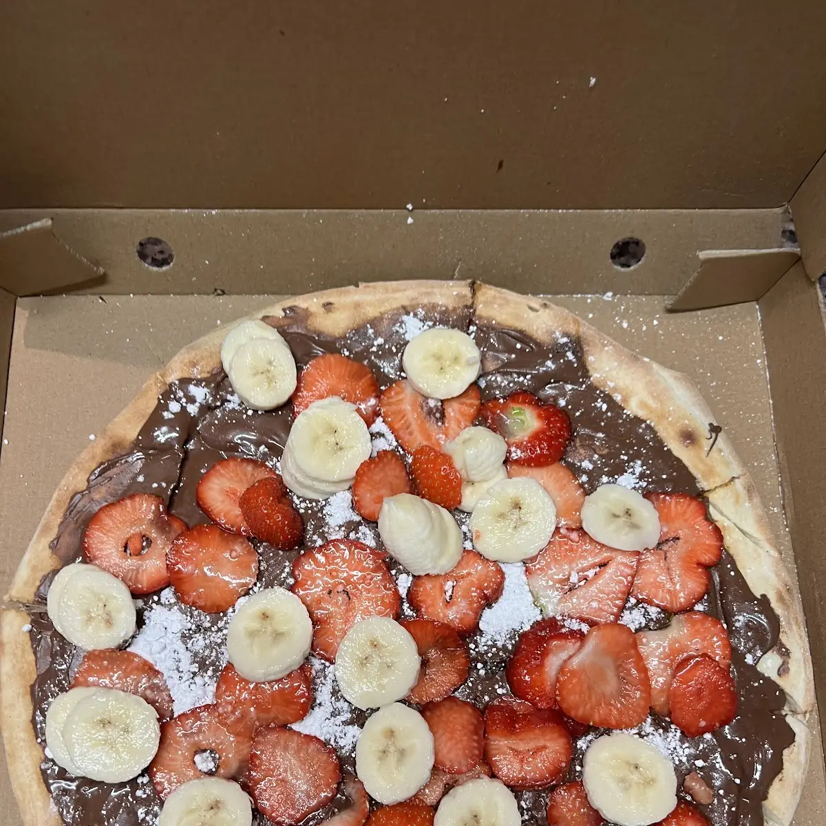 Pizza Schokolade