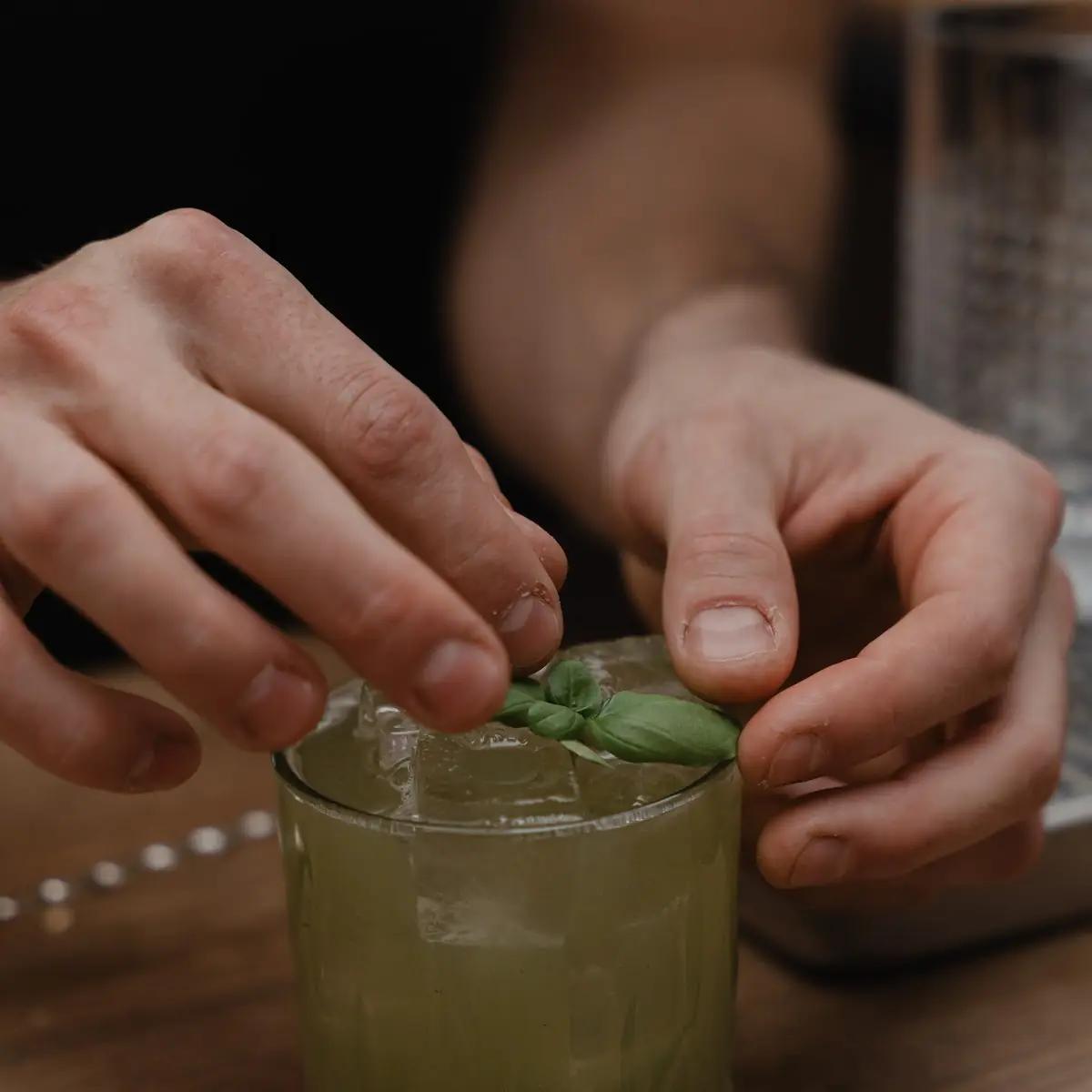 Gin Basil Smash