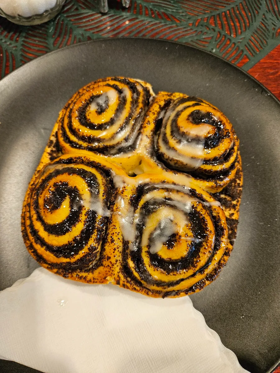 Süsse Mohnbrötchen