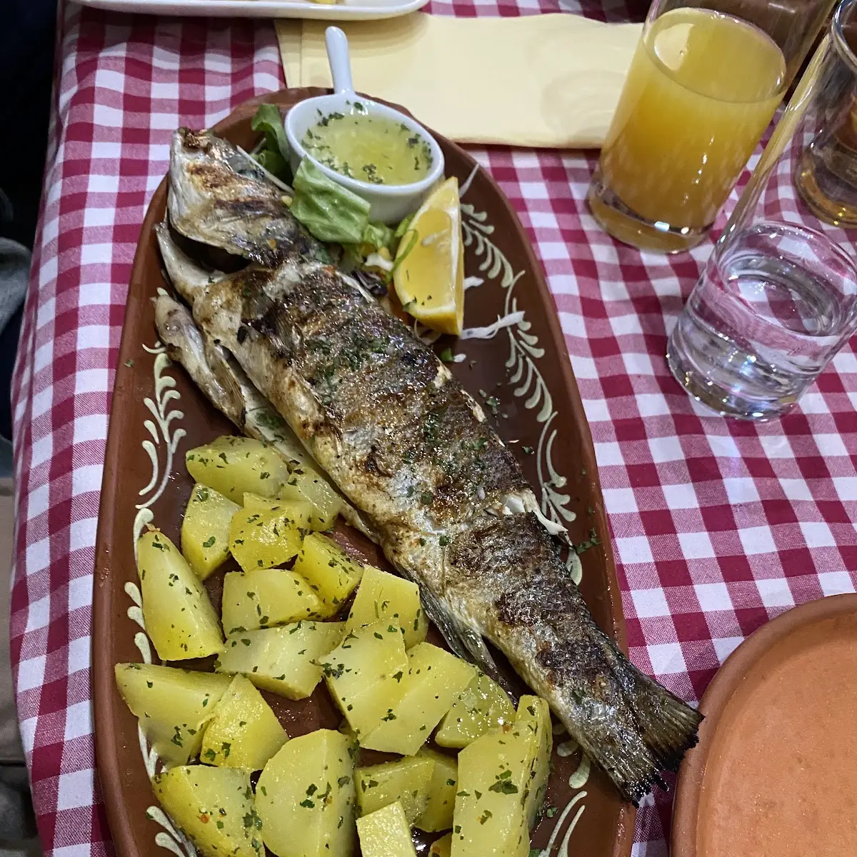 Branzino Con Patate Al Forno