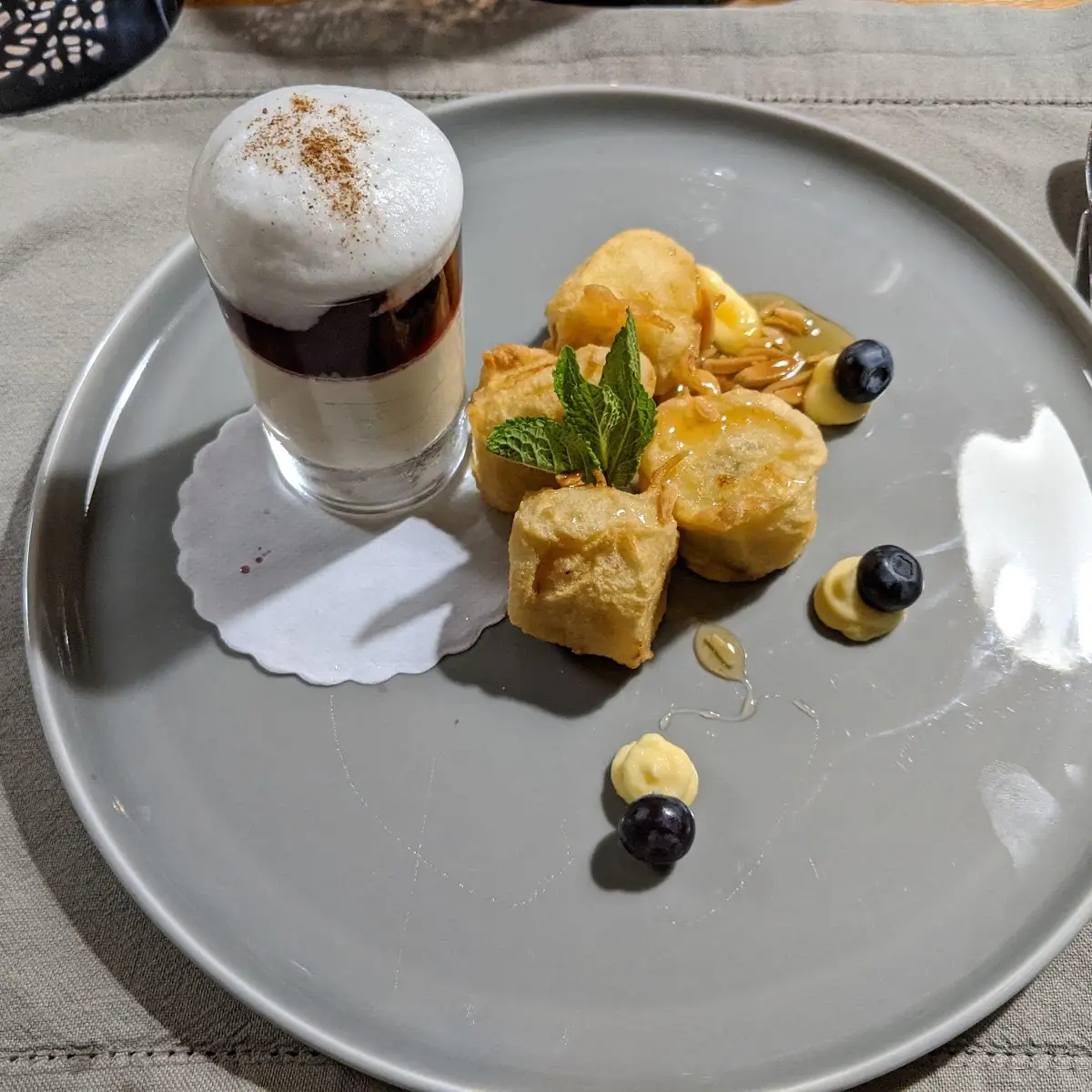 Gebackene Bananen Mit Cappuccino-eis