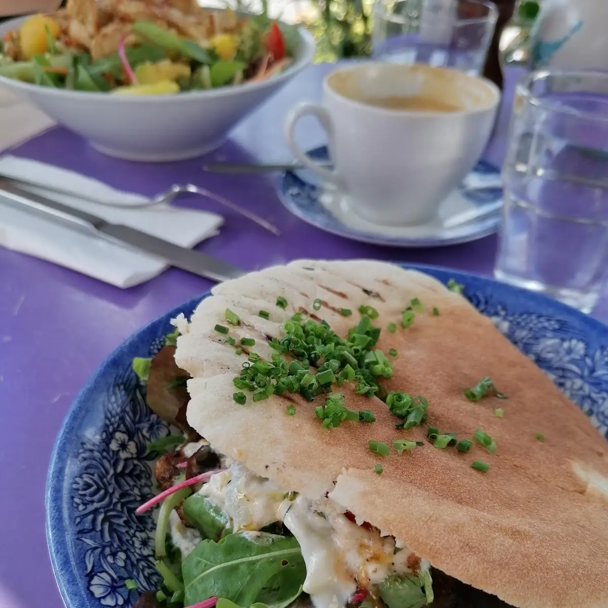Halloumi Pita