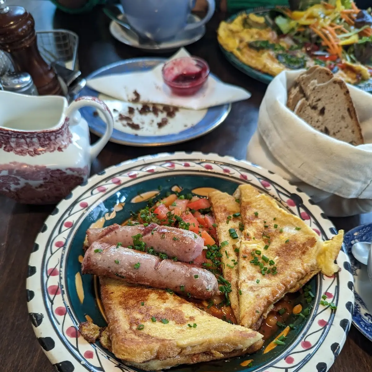 Wiener Frühstück Mit Schinken