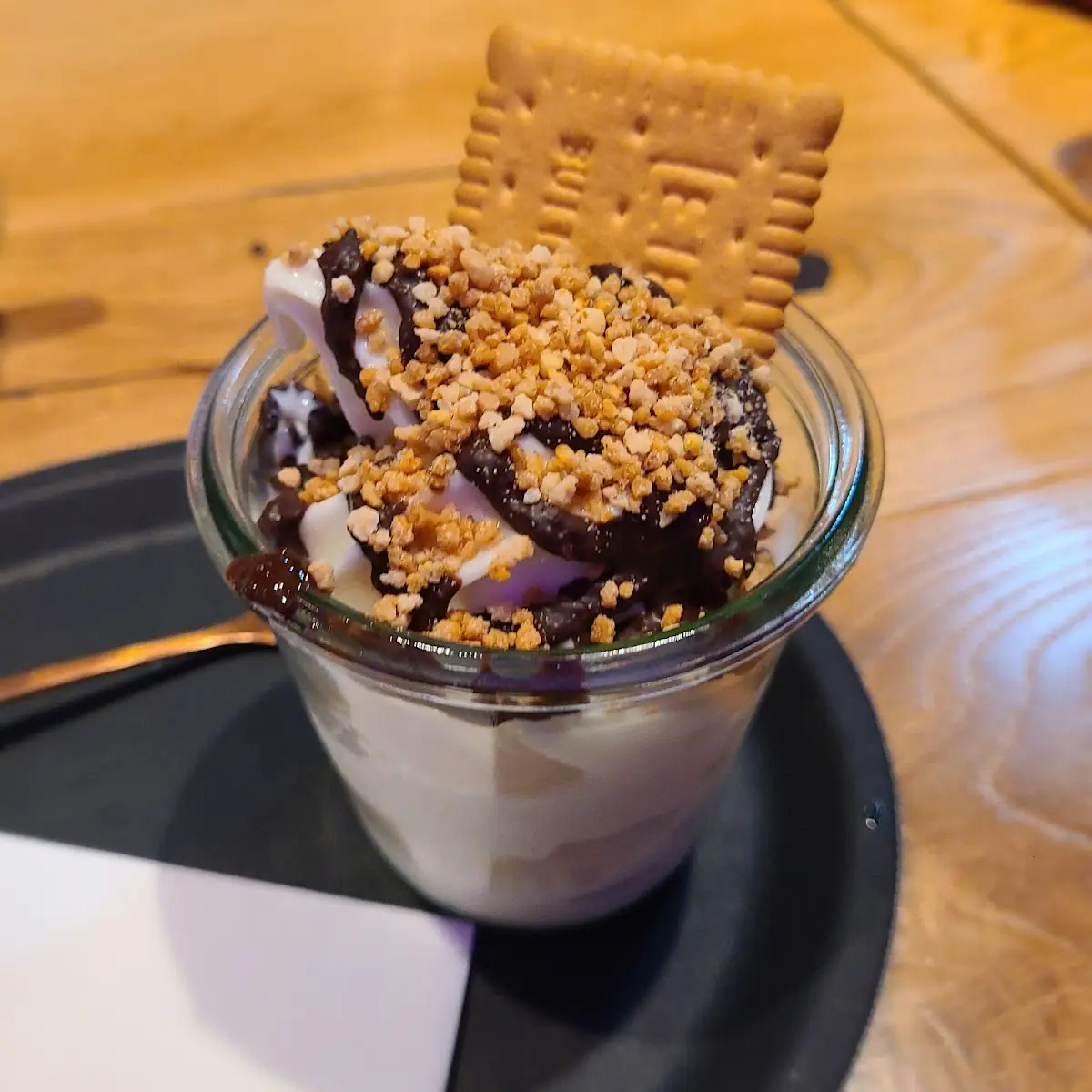 Caramel Cookie Cheesecake Im Glas