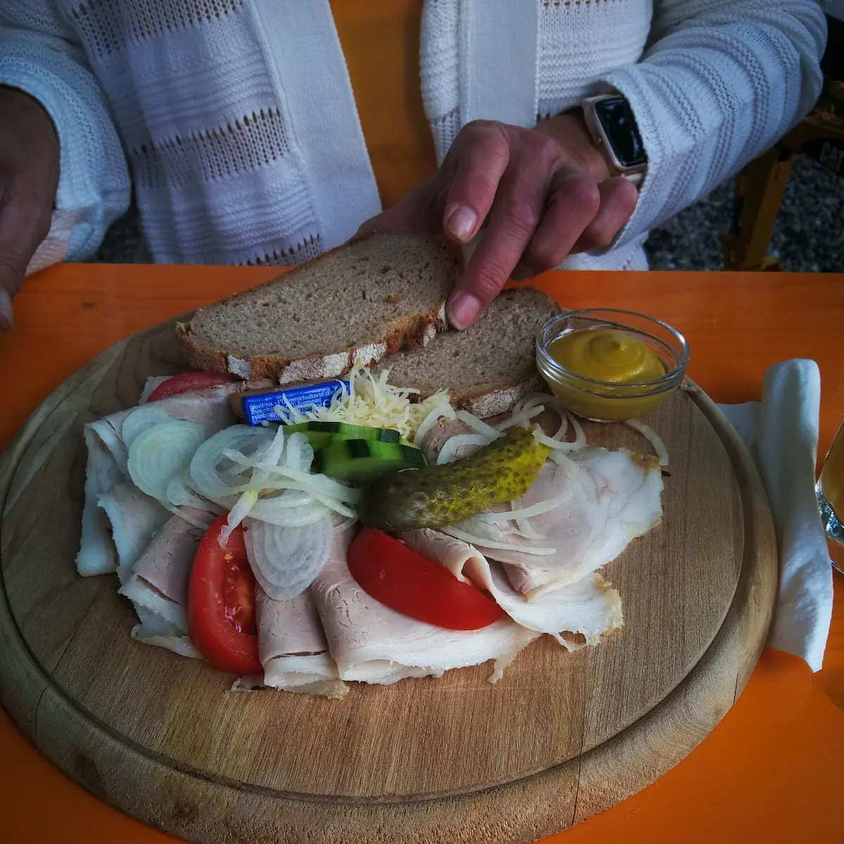Kalter Schweinebraten