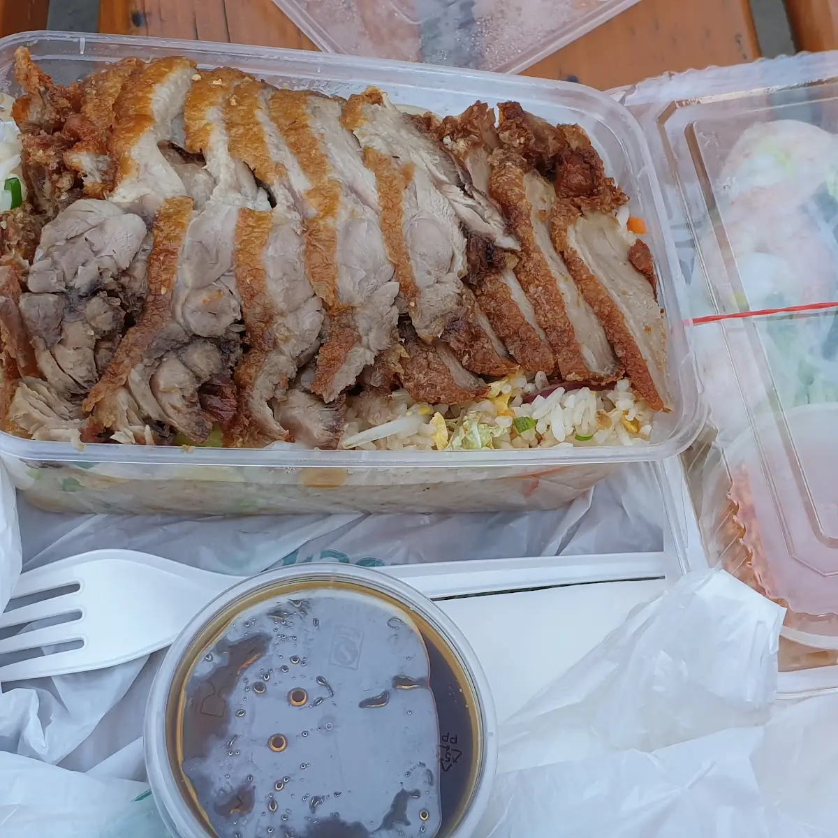T20 Knusprige Ente Nach Szechuan Art Scharf