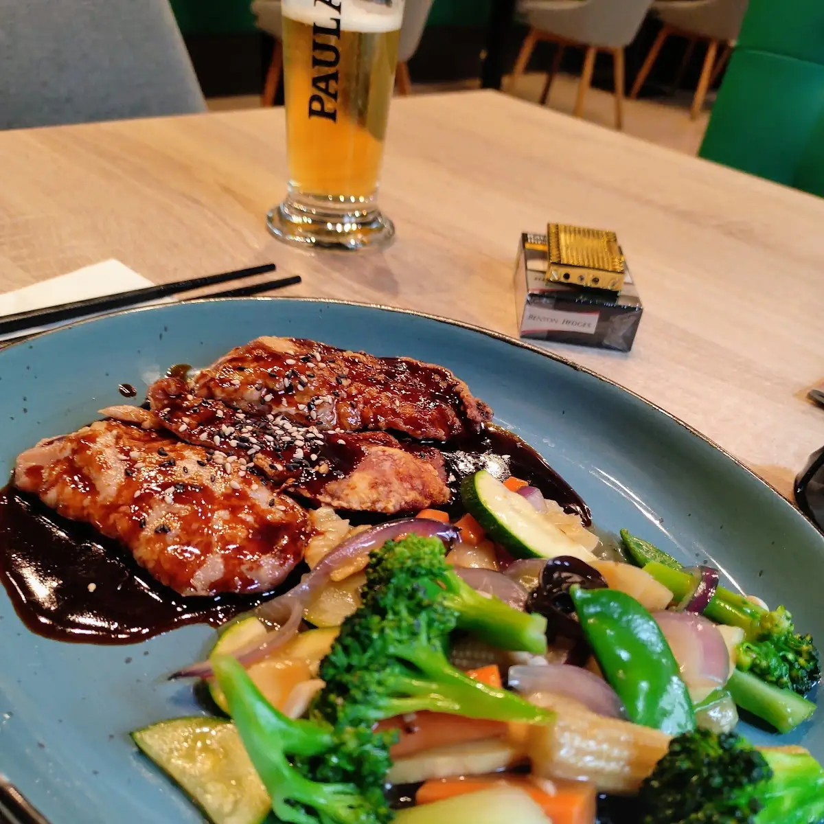 Grilled Tuna & Vegetable