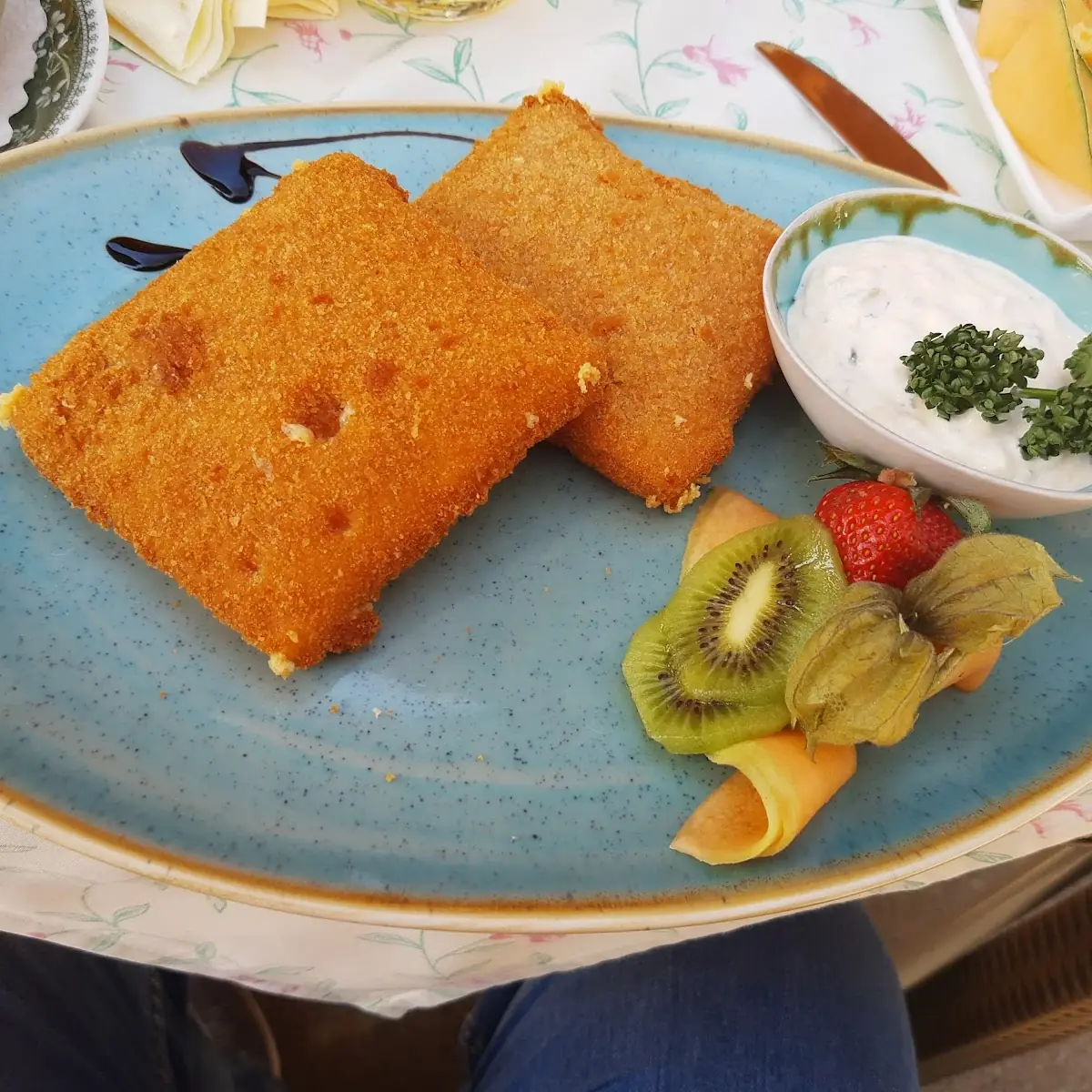 Gebackener Emmentaler
