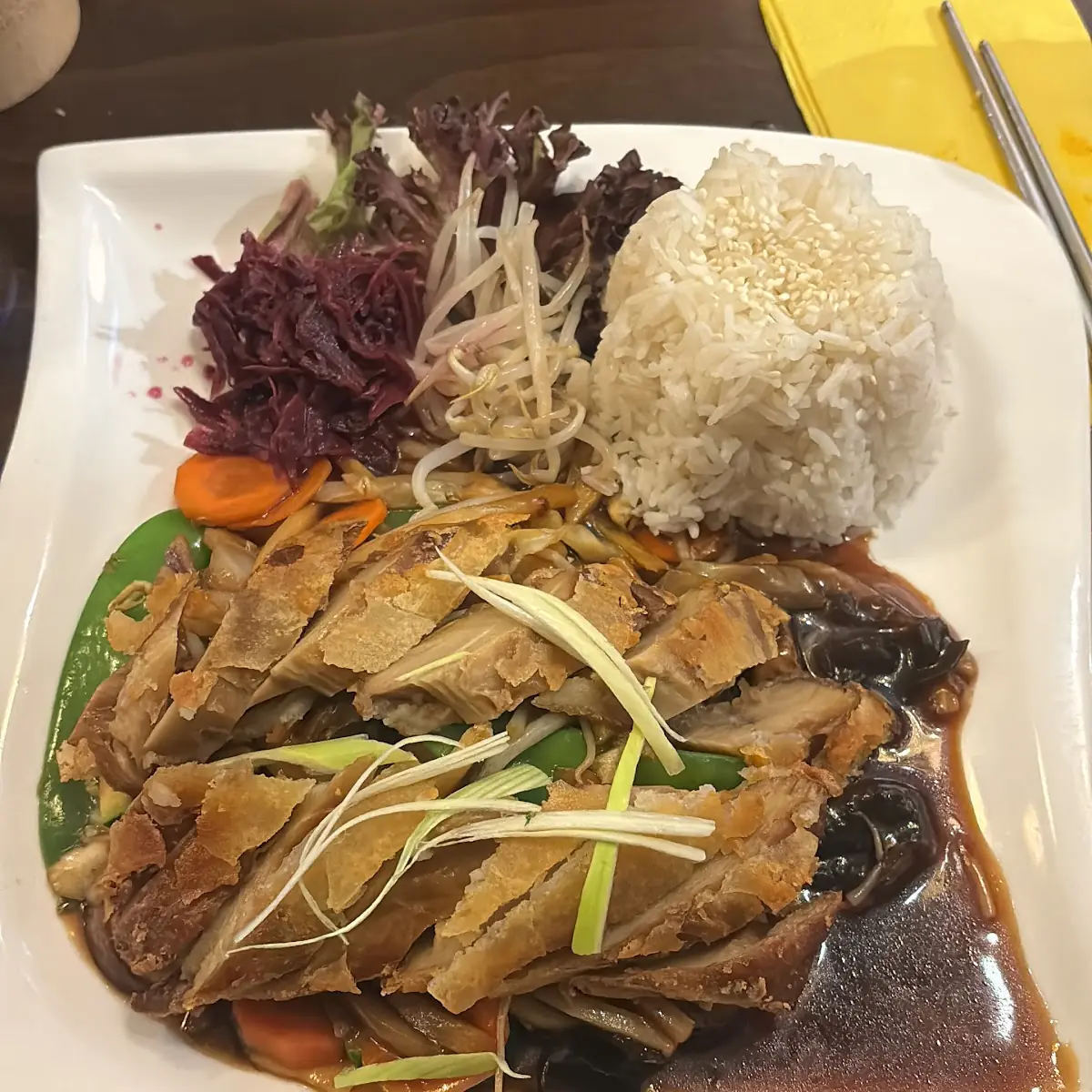 Knusprige Ente Vegan