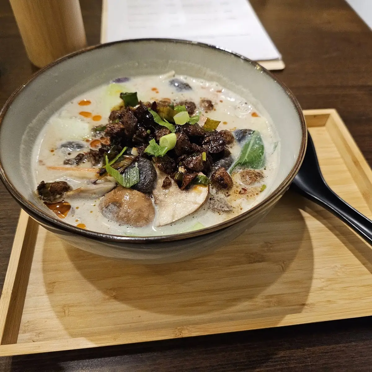 Tantan Ramen with Rice Noodles