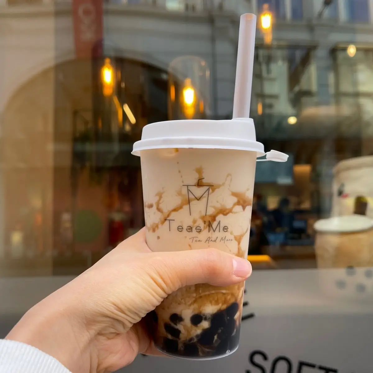Iced Lotus Bubble Milk