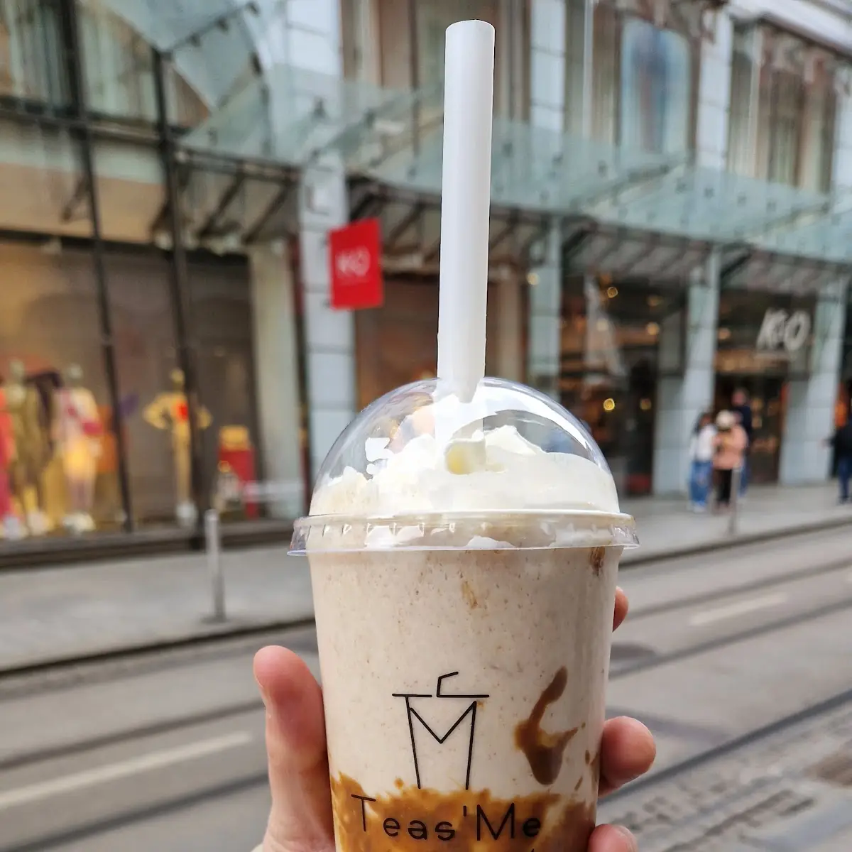 Lotus Milk Bubble Tea