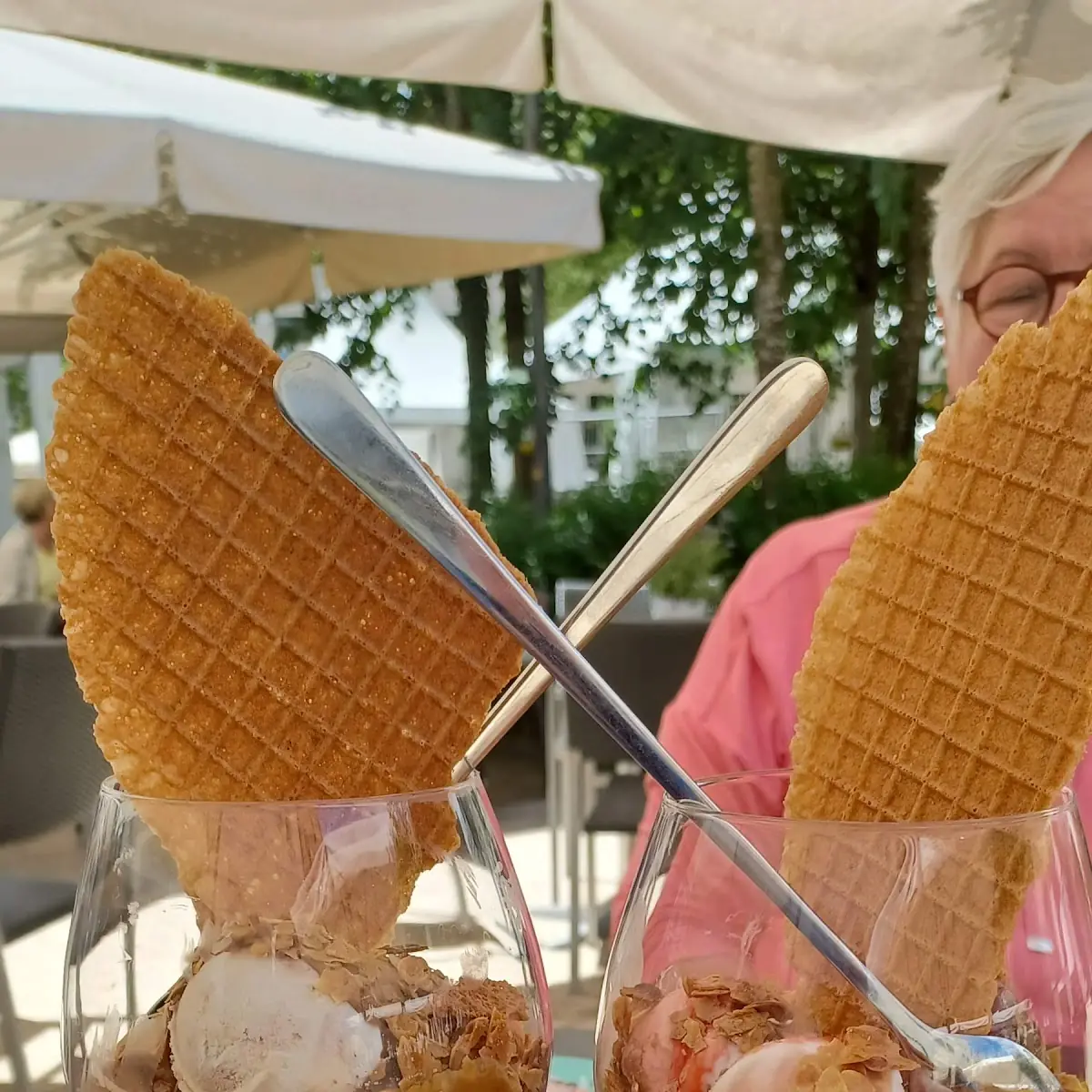 Eisbecher Zum Selbstzusammenstellen