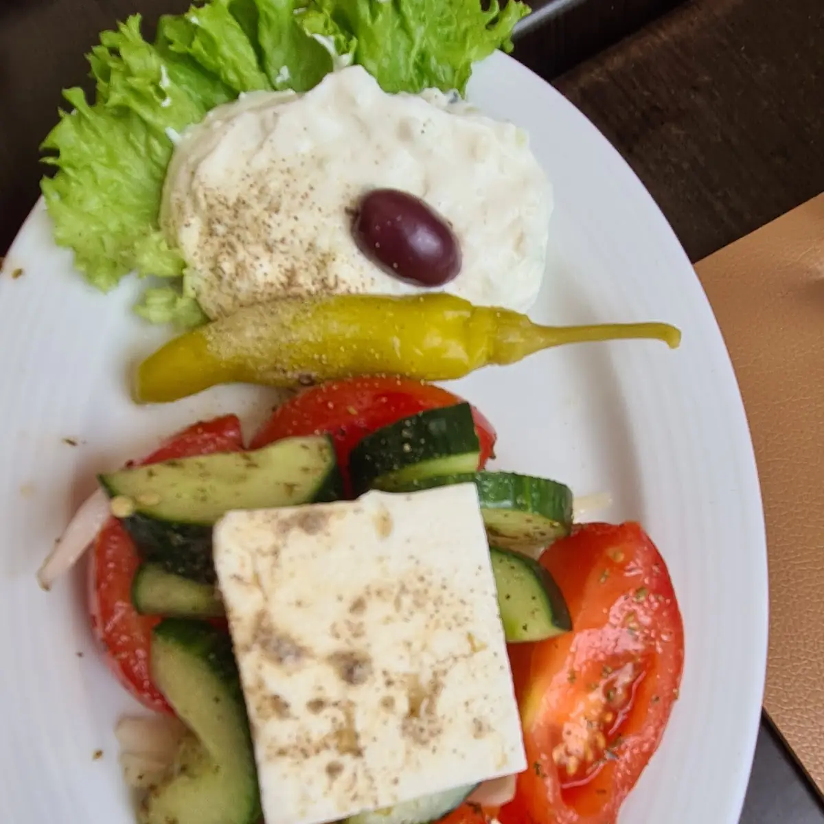 Side of Gyros Plate